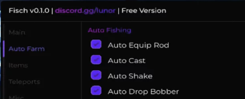 Lunor Free Version Fisch Script - Inf Coin, Fast Auto Fish